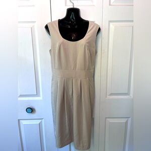 CALVIN KLEIN, soft beige dress